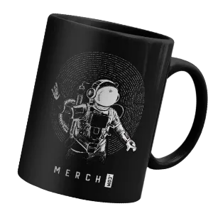 planet with Merch.com written on it